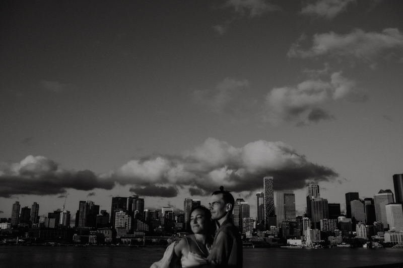Bainbridge Ferry, Seattle Washington Engagement Photographer